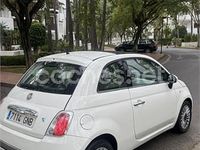 Usado Fiat 500 Lounge 69 CV (50 kW) 2009 Blanco Descapotable