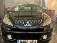 Usado Peugeot 207 CC 120 CV (88 kW) 2009 Negro Descapotable