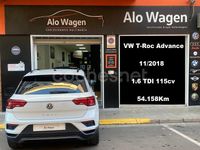 Usado VW T-Roc Advance 115 CV (84 kW) 2018 Blanco SUV