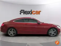 Usado Mercedes C220 170 CV (125 kW) 2016 Rojo Coupe