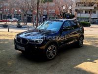 Usado BMW X3 190 CV (139 kW) 2017 Negro SUV