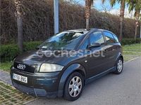 Usado Audi A2 75 CV (55 kW) 2001 Negro Utilitario