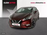 Usado Nissan Micra Acenta 92 HP (67 kW) 2021 Vermelho Sedan