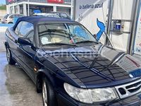 Usado Saab 9-3 150 CV (110 kW) 2001 Azul Descapotable