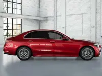 Usado Mercedes C220 199 CV (146 kW) 2022 Rojo Berlina