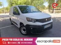 Usado Peugeot Partner S 102 CV (75 kW) 2019 Blanco Monovolumen