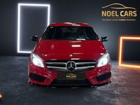 Usado Mercedes A180 AMG line 109 CV (80 kW) 2014 Rojo Berlina