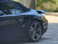 Usado Porsche 911 Turbo S Cabriolet 530 CV (389 kW) 2011 Negro Descapotable