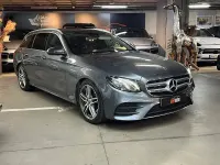 Usado Mercedes E220 194 CV (142 kW) 2018 Gris / plata Familiar