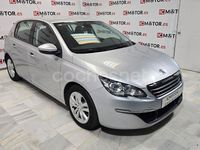 Usado Peugeot 308 Allure 125 CV (91 kW) 2014 Gris / plata Berlina
