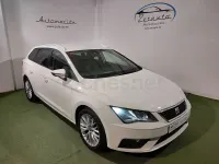 Usado Seat Leon Style 115 CV (84 kW) 2018 Blanco Familiar