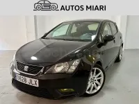Usado Seat Ibiza Style 105 CV (77 kW) 2016 Negro Berlina