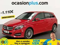 Usado Mercedes B180 109 CV (80 kW) 2016 Rojo Monovolumen