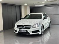 Usado Mercedes A180 AMG line 109 CV (80 kW) 2014 Blanco Berlina