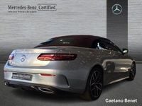 Usado Mercedes E220 194 CV (142 kW) 2023 Plata hightech Descapotable
