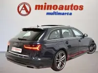 Usado Audi A6 S-Line 272 CV (200 kW) 2016 Azul Familiar