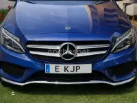 Usado Mercedes C220 170 CV (125 kW) 2018 Azul Berlina