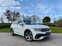 Käytetty VW Tiguan R-line 150 HP (110 kW) 2021 Valkoinen Katumaasturi