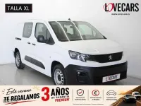 Usado Peugeot Partner 101 CV (74 kW) 2021 Blanco Monovolumen