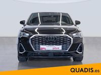 Usado Audi Q3 S-Line 150 CV (110 kW) 2022 Negro SUV