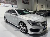 Usado Mercedes CLA200 Shooting Brake 136 CV (100 kW) 2017 Gris / plata Familiar