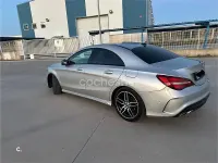 Usado Mercedes CLA200 136 CV (100 kW) 2018 Gris / plata Berlina