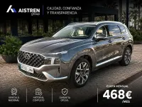 Usado Hyundai Santa Fe Style 202 CV (148 kW) 2022 Gris / plata SUV