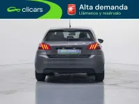 Usado Peugeot 308 Style 110 CV (80 kW) 2016 Gris Utilitario