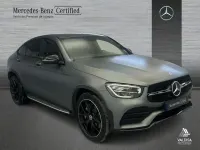 Usado Mercedes GLC300 AMG line 245 CV (180 kW) 2022 Gris SUV