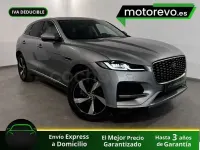 Usado Jaguar F-Pace S 204 CV (150 kW) 2021 Gris / plata SUV