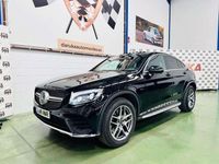 Usado Mercedes GLC350 320 CV (235 kW) 2017 Negro Coupe