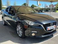 Usado Mazda 3 Luxury 150 CV (110 kW) 2014 Negro Berlina