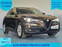 Usado Alfa Romeo Stelvio Executive 160 CV (117 kW) 2019 Marrón SUV