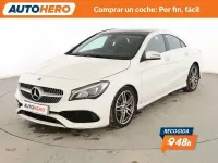 Usado Mercedes CLA200 AMG line 136 CV (100 kW) 2017 Blanco Berlina