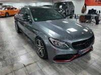 Usado Mercedes C63S AMG 510 CV (375 kW) 2017 Gris / plata Berlina