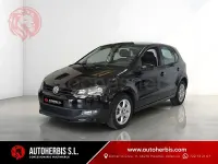 Usado VW Polo 75 CV (55 kW) 2013 Negro Utilitario