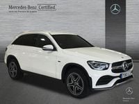 Usado Mercedes GLC300e AMG line 306 CV (225 kW) 2020 Blanco polar SUV
