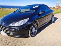 Usado Peugeot 307 CC 110 CV (80 kW) 2007 Negro Descapotable