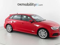 Usado Audi A3 Sportback S-Line 150 CV (110 kW) 2019 Rojo Utilitario