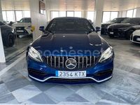 Usado Mercedes C63 AMG 476 CV (350 kW) 2019 Azul Descapotable