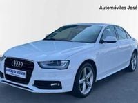 Usado Audi A4 S-Line 2015 Blanco Berlina