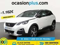 Usado Peugeot 3008 GT-line 150 CV (110 kW) 2017 Blanco SUV