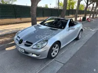 Usado Mercedes SLK200 163 CV (119 kW) 2004 Gris / plata Descapotable