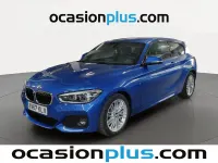Usado BMW 118 150 CV (110 kW) 2018 Azul Utilitario