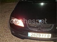 Usado BMW 118 122 CV (89 kW) 2007 Negro Utilitario