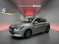Usado Peugeot 208 Active 102 CV (75 kW) 2021 Plateado Utilitario