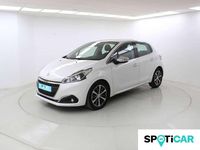 Usado Peugeot 208 Allure 99 CV (72 kW) 2016 Blanco Utilitario