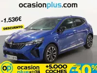 Usado Renault Clio Techno 91 CV (66 kW) 2025 Azul Utilitario