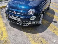Usado Fiat 500 Lounge 95 CV (69 kW) 2017 Azul Berlina