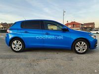 Usado Peugeot 308 Active 110 CV (80 kW) 2021 Azul Berlina